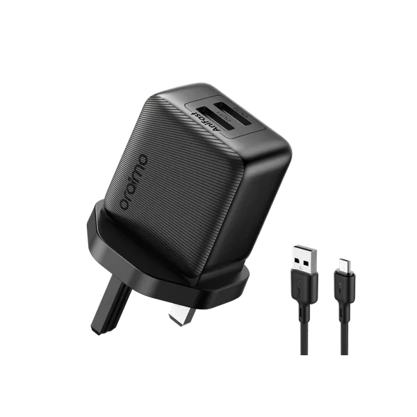 oraimo PowerCube 12 Sleek 12W Wall Charger Kit - Lightening (iphone)