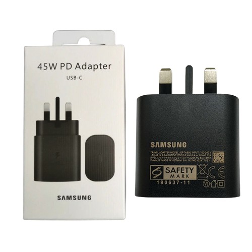  Samsung 45W PD USB-C Fast Charging Adapter